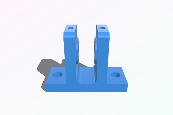 Aurora A3 Y-Axis Tension Adjustment Idler Mount (whew!) | 3d print model