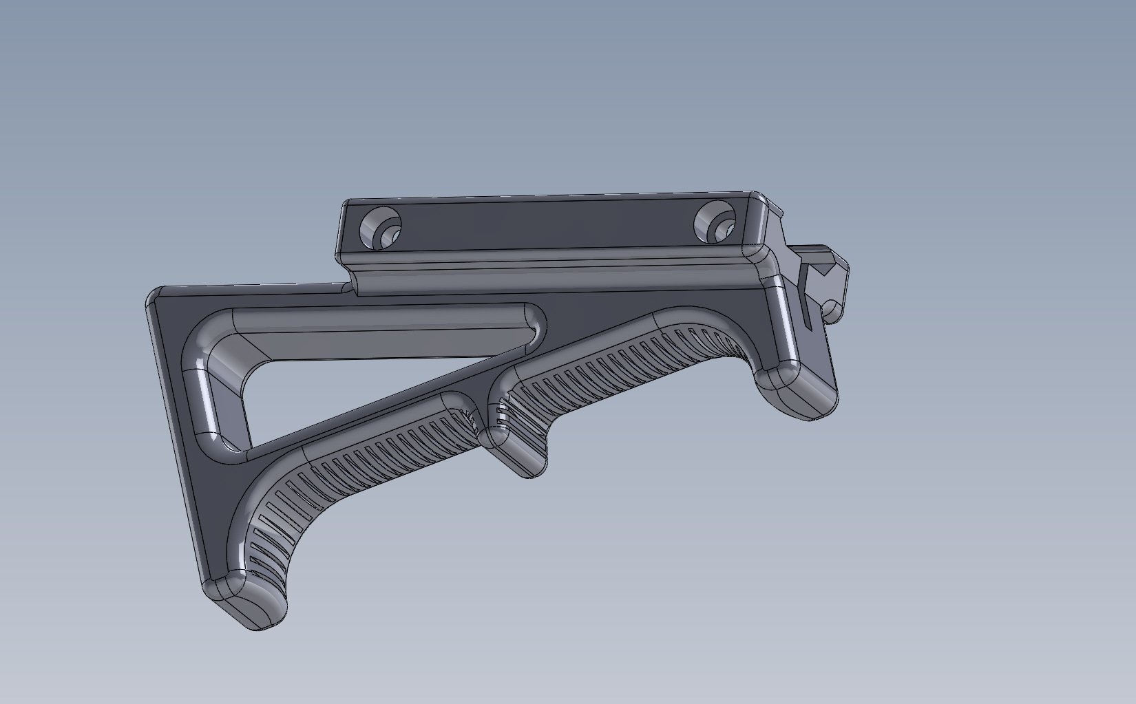 Angled Foregrip