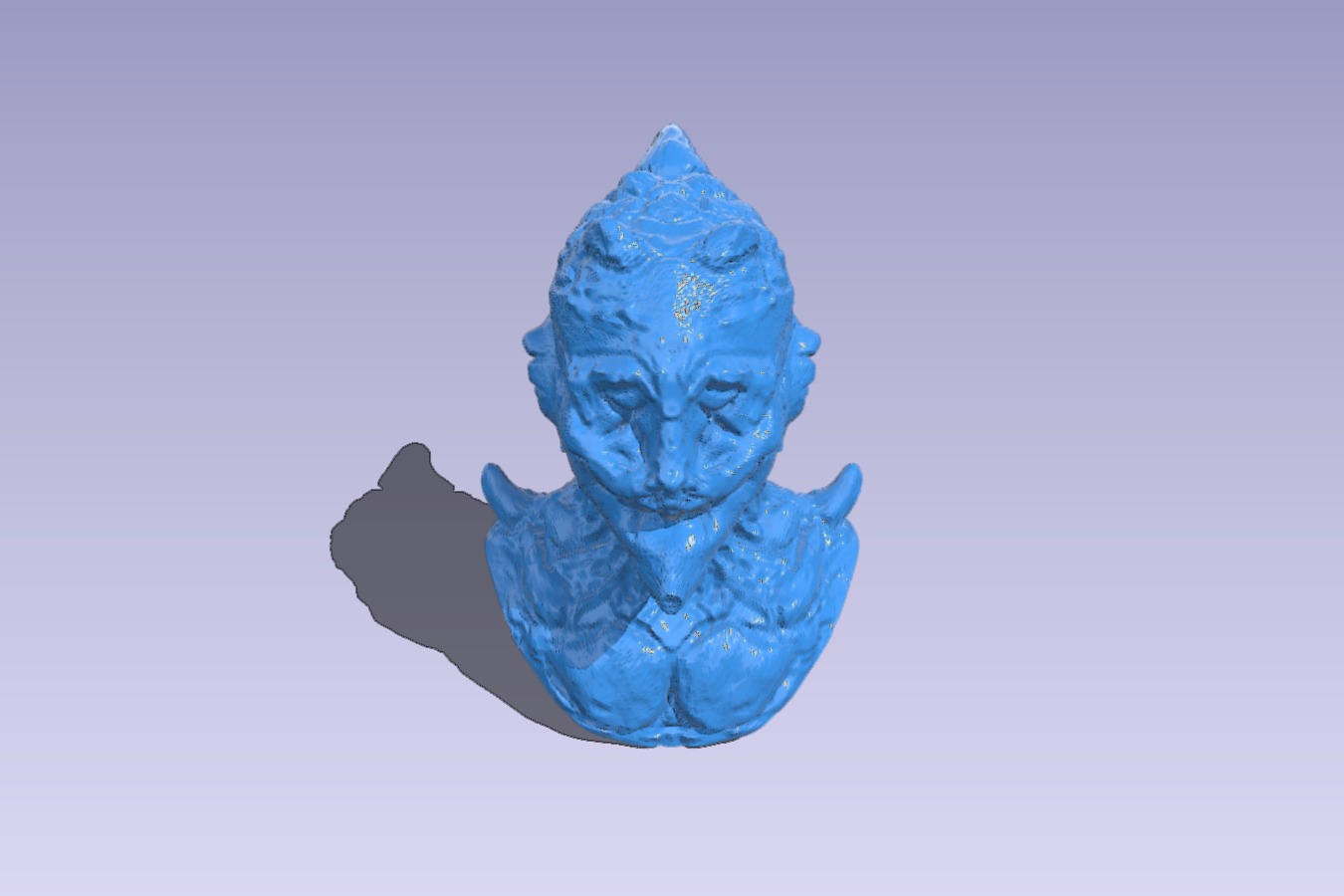 Clown Monster Bust