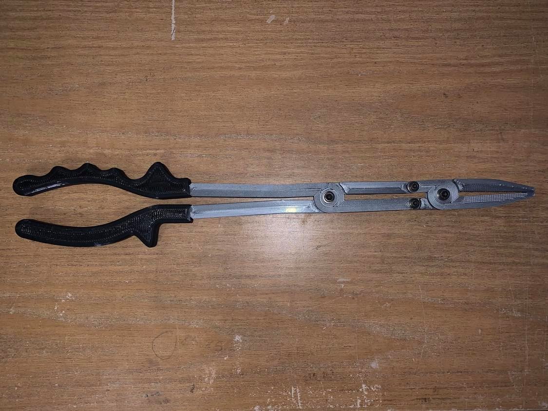 Long Double-Jointed Pliers