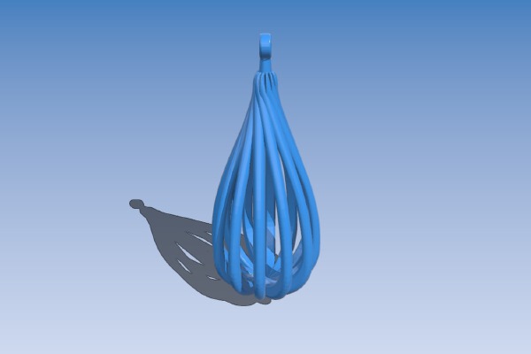 Parametric Radial Ornament | 3d print model