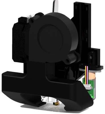 Boreas - Bondtech LGX_ Mosquito mount with BLTouch- MGN rail | 3d print model