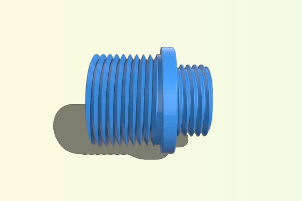 Airsoft 11cw to 14ccw adaptor | 3d print model