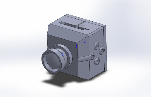 Fatshark 720p HD Pilot Camera Housing | 3d print model