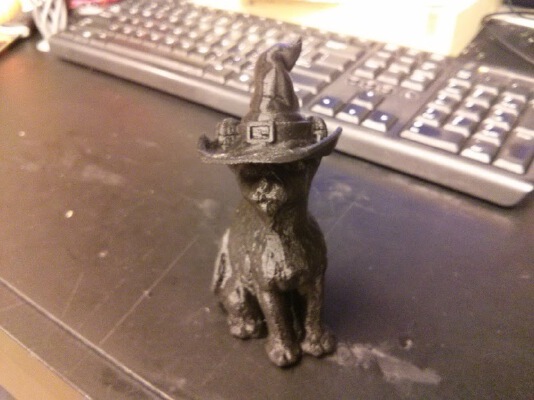 Witch's Cat | 3d print model