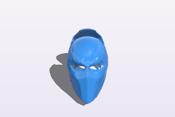 Deathstroke Justice League Helmet (Two eyes) | 3d print model