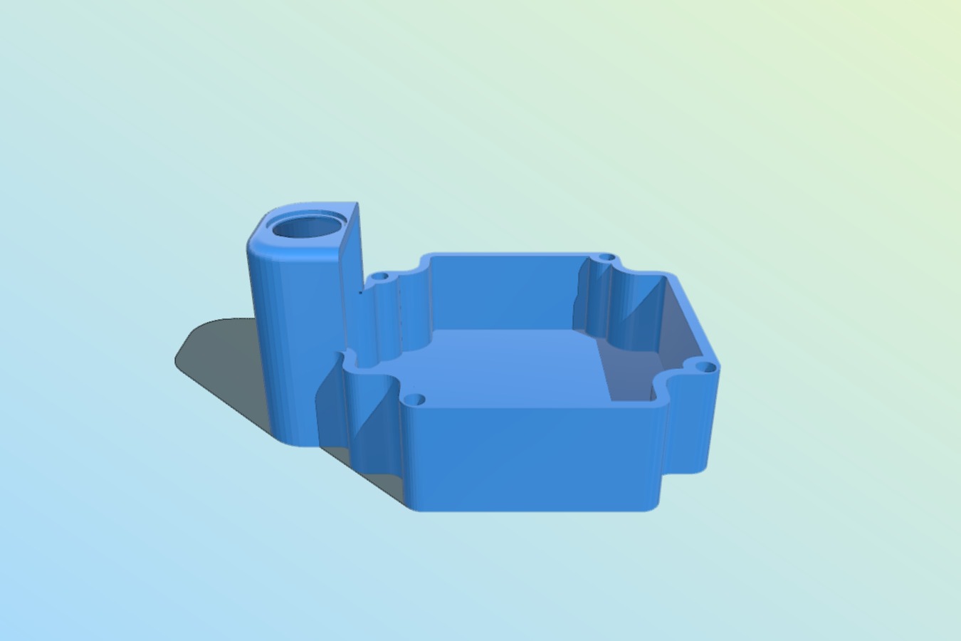 Nema 34 Stepper Cover - editable