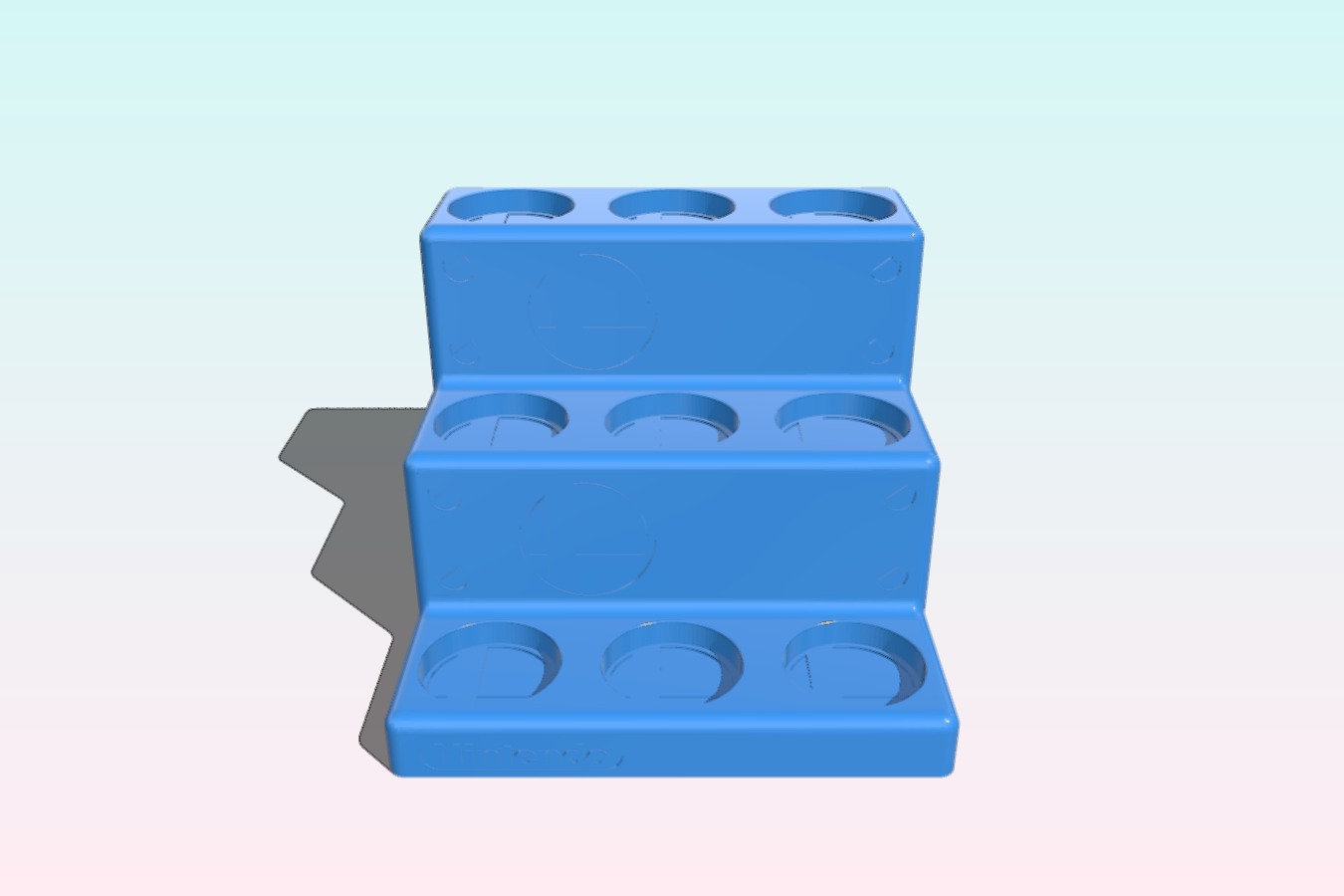 9 Character Smash Brothers Amiibo Plinth