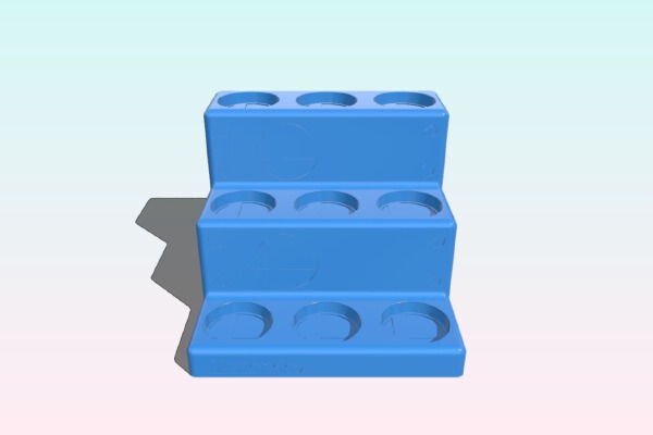 9 Character Smash Brothers Amiibo Plinth | 3d print model