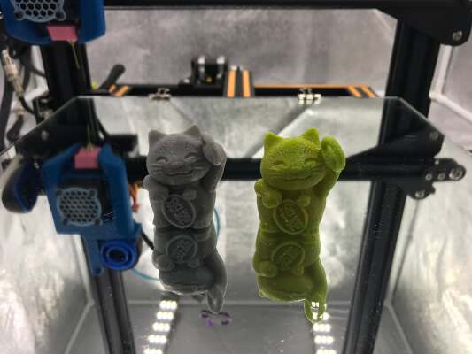 Neko The Lucky Cat Keychain | 3d print model