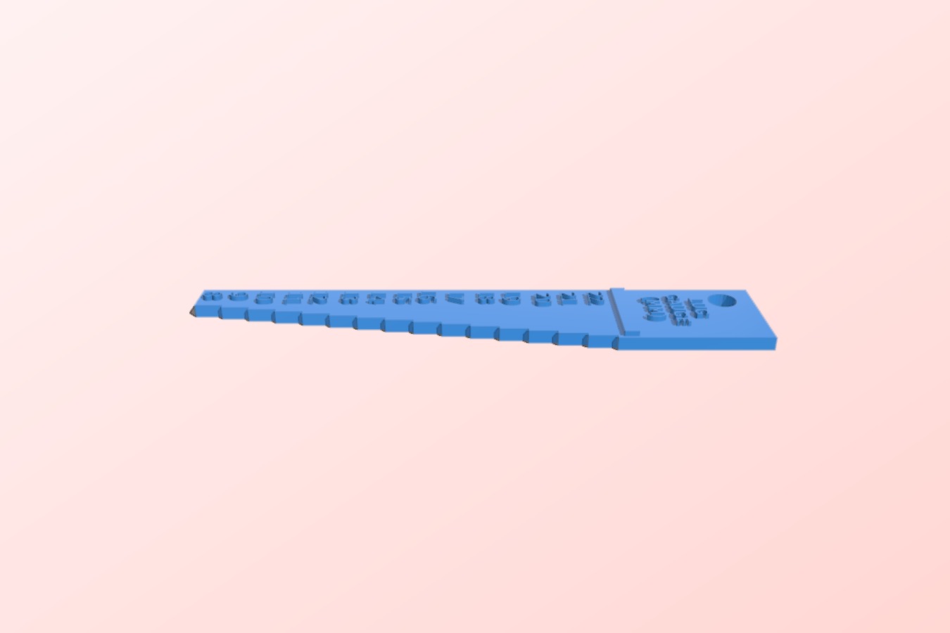 Lug Size Gauge for Wristwatches