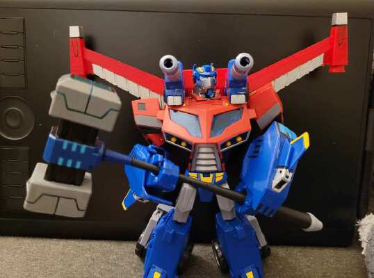 Replacement Jetpack for Transformers Animated TA-38 Optimus | 3d print model