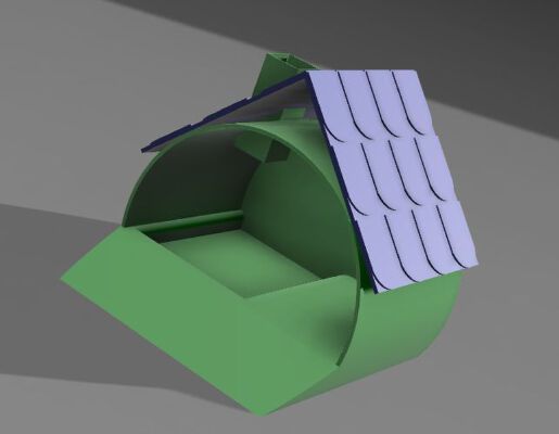 small house for snail | 3d print model