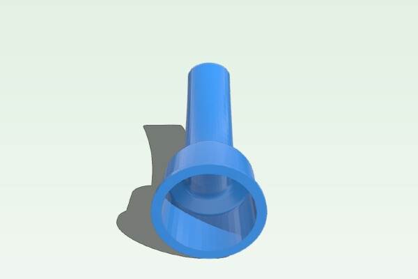 Gasoline Can Spout (Jerry can spout) | 3d print model