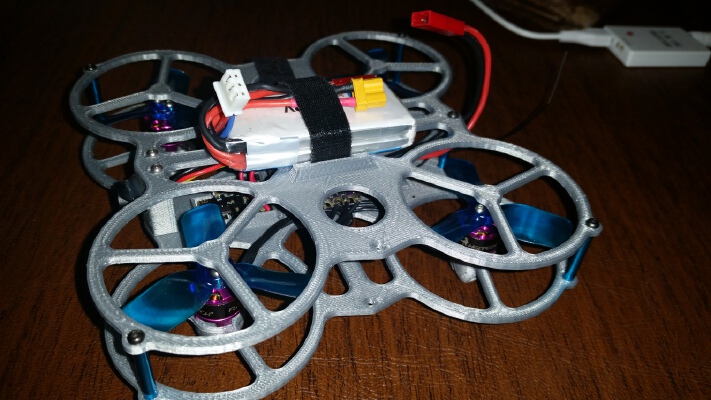 115mm FPV Brushless X Quad | 3d print model