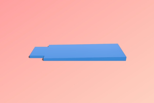 A5 Magazine stand | 3d print model