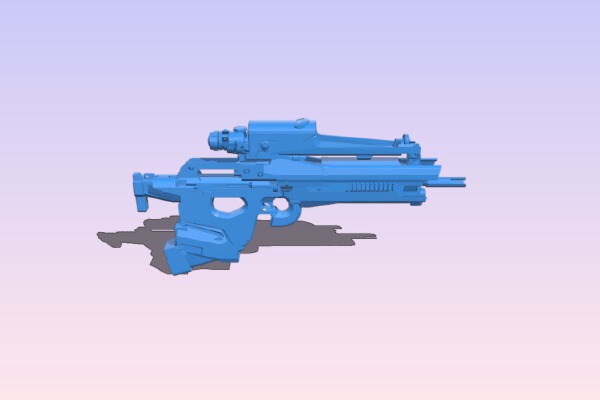 (Common) Destiny "Trax Callum II-A" Scout Rifle | 3d print model