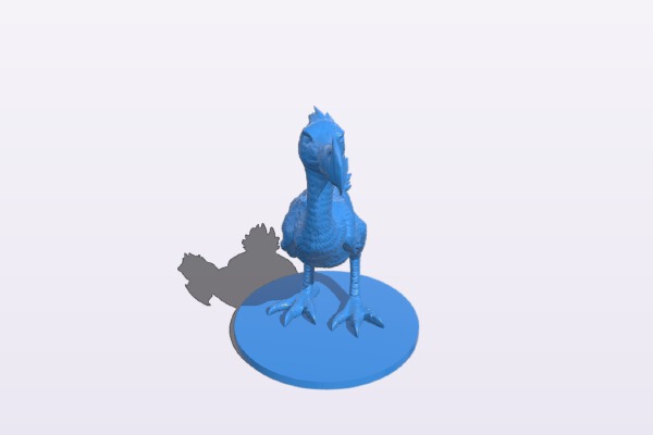 Axe beak bird | 3d print model