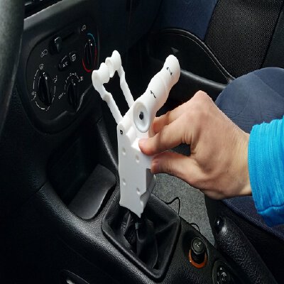 Shift knob 737 throttle lever style (with thrust reverser) | 3d print model