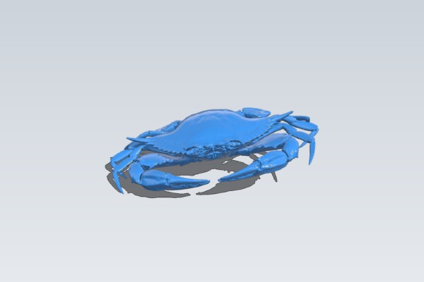 Female blue crab | 3d print model
