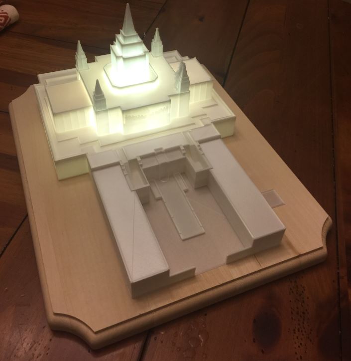 Oakland Temple, Internal Lighting