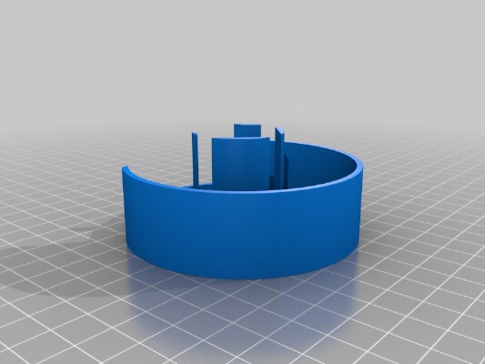 Badewannen Ueberlauf /  Bath tub overflow | 3d print model