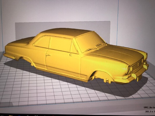 car     Ika Torino 380w | 3d print model