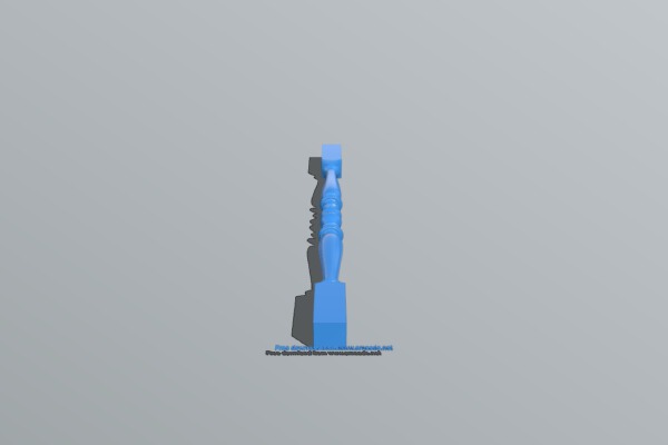 Table legs and chairs | 3d print model