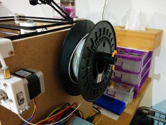Simple side spool holder | 3d print model