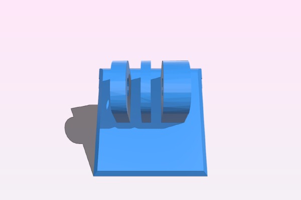 GoPro Monitor Mount | 3d print model
