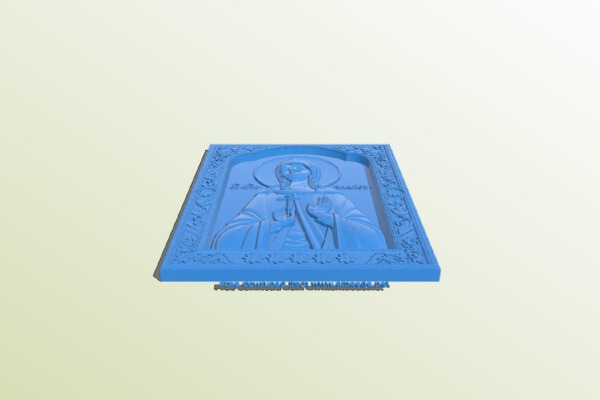 Icon of the Holy Martyr Anfisa | 3d print model