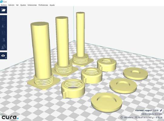 Creality CR10 Spool Holder | 3d print model