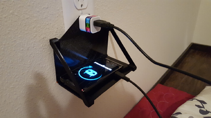 Phone Charging Cradle | 3d print model