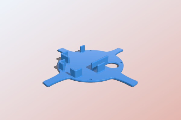 Indoor QuadCopter | 3d print model