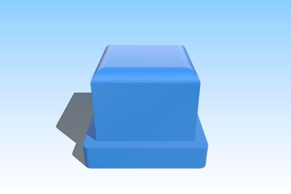 TapÃ³n para tubo 10x10 mm exterior (8x8 mm interior) | 3d print model