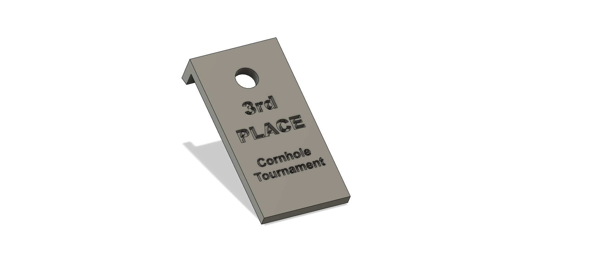 Cornhole Tournament Trophy