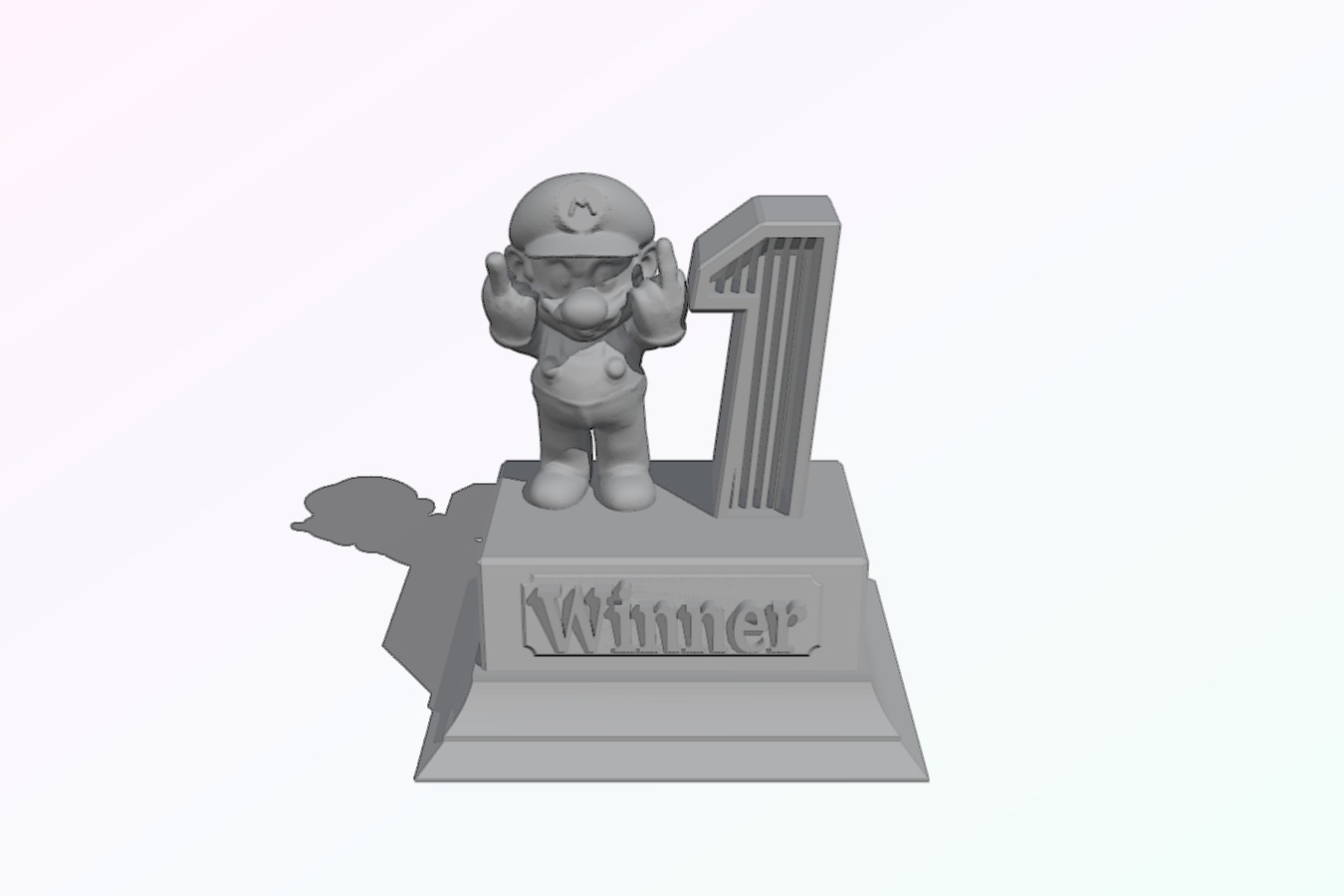 Mario Kart trophy