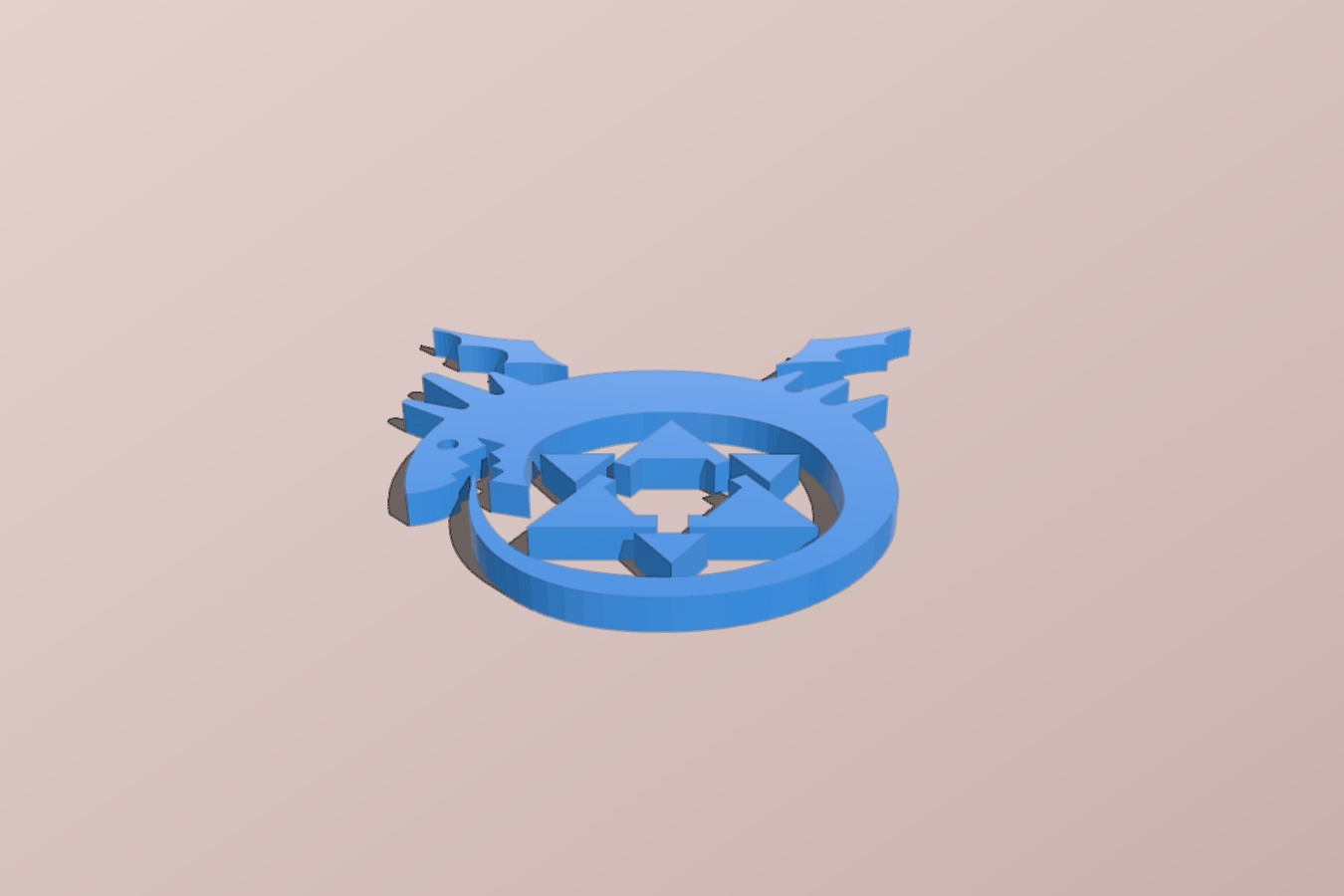 FMA Ouroboros Keychain