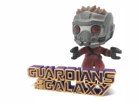 Guardians of the Galaxy Logo Outlined | 3d print model