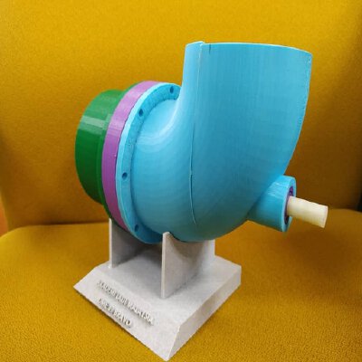 KAPLAN TURBINE | 3d print model
