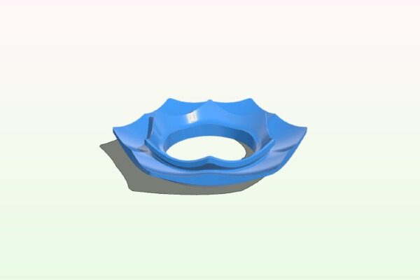 Paddle Drip Ring | 3d print model