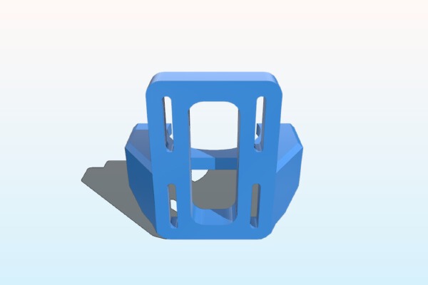 Strong Levelable extruder support for Prusa i3 | 3d print model
