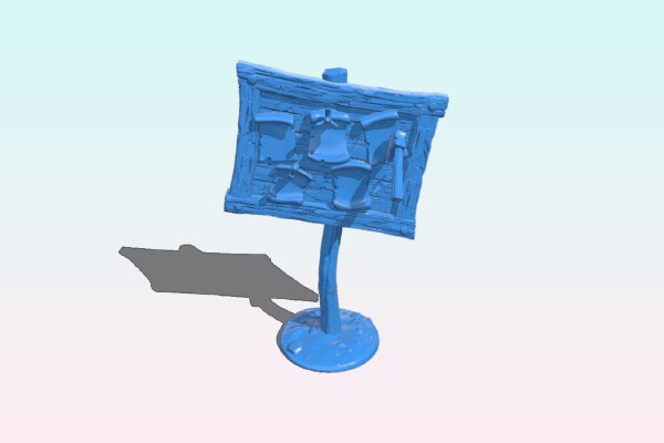 Wanted post | 3d print model