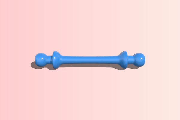 Long Ball Post | 3d print model