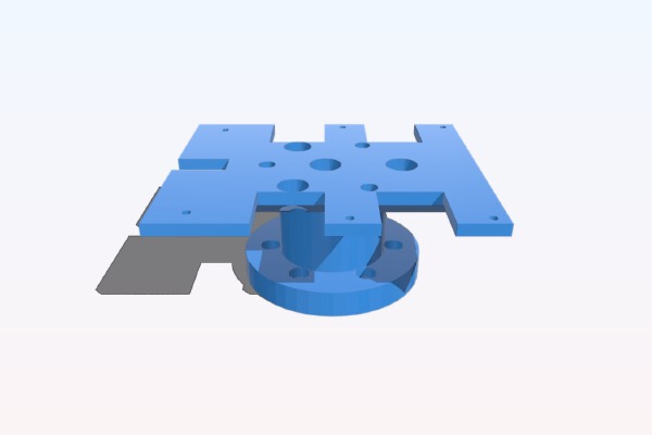 Logitech G25_G27 to SRW-S1 adapter | 3d print model