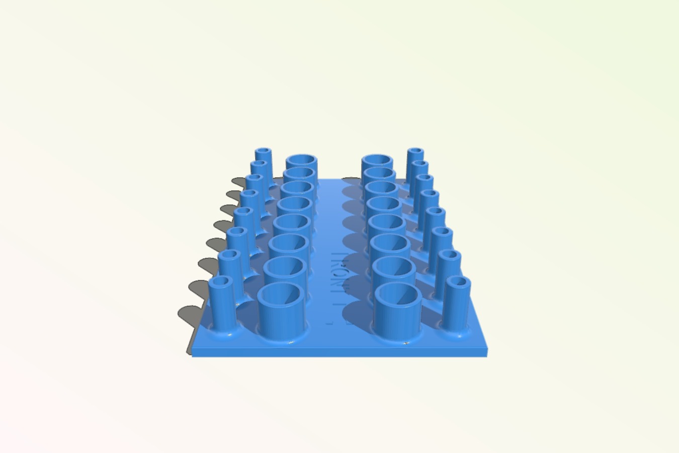 V8 ENGINE LIFTER AND PUSHROD ORGANIZER