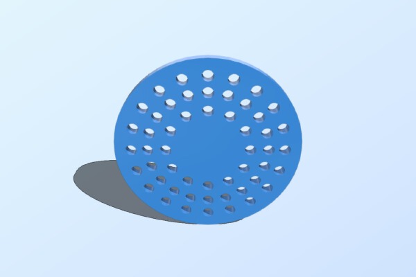 Drain screen for garbage disposal | 3d print model