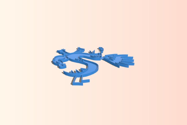 Trogdor 2D Original | 3d print model