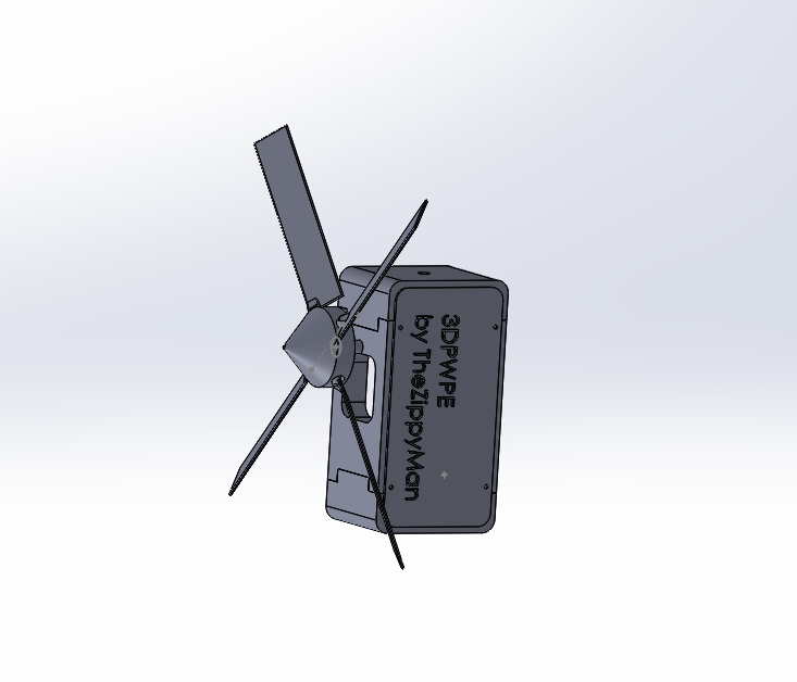 3DPWPE - a 3D Printed Windmill