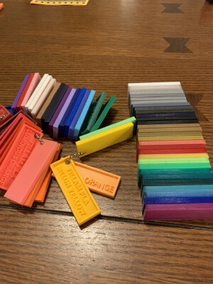 Test Strips | 3d print model